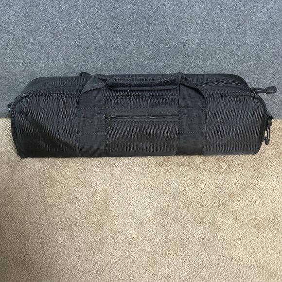 VELBON DF Mini 3-Section Aluminum Tripod w/ Adjustable 3-Way Panhead 12"-21.3" - Picture 7 of 8